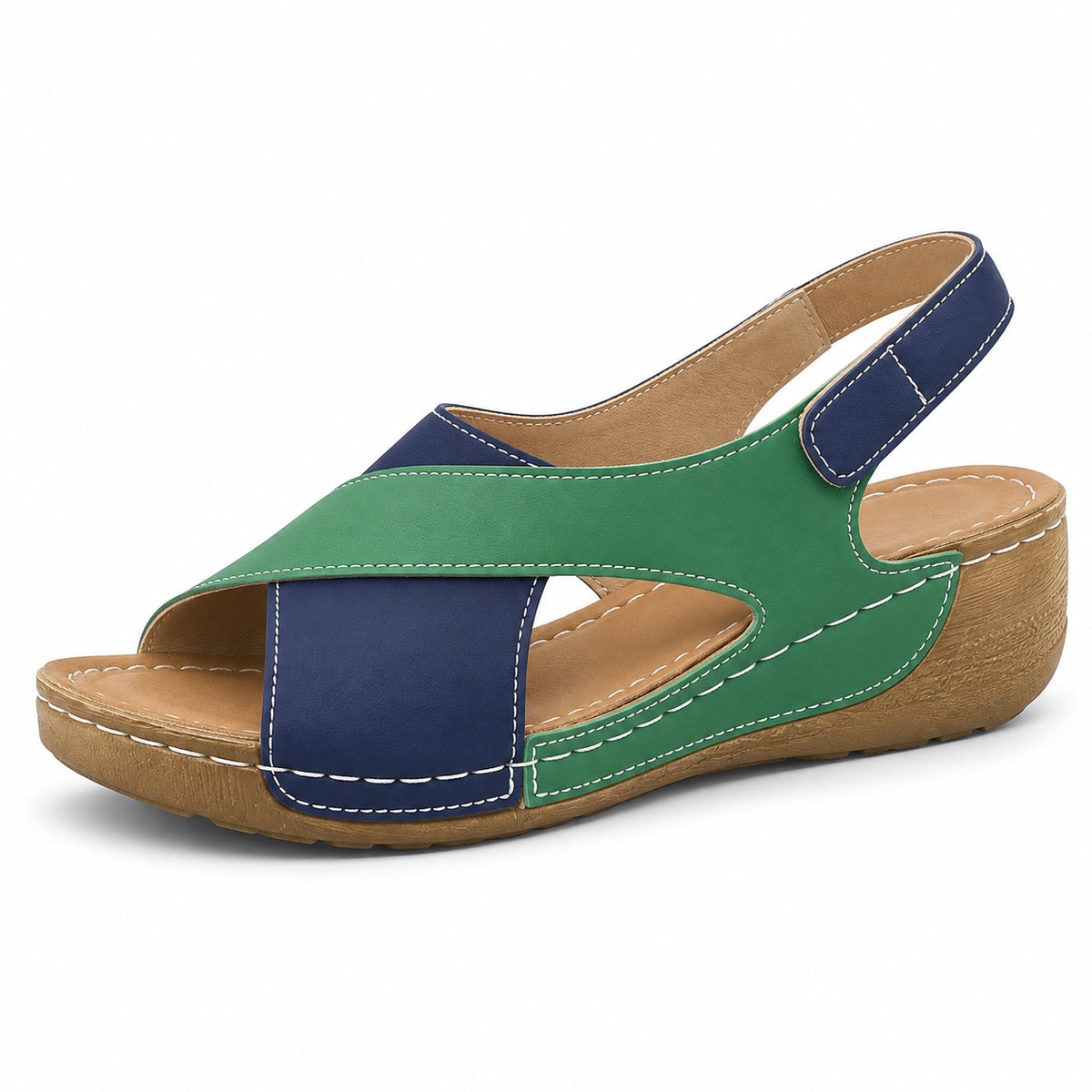Naomi – Women's Comfortable Sandals in Green