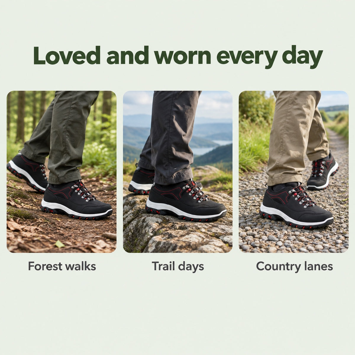 Nathaniel – Men's Comfort Boots, worn every day