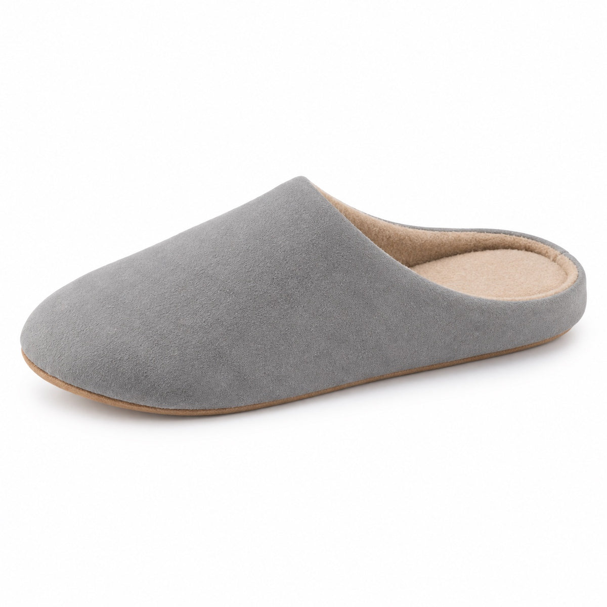 Neal – Men's Comfort Slippers in Grey