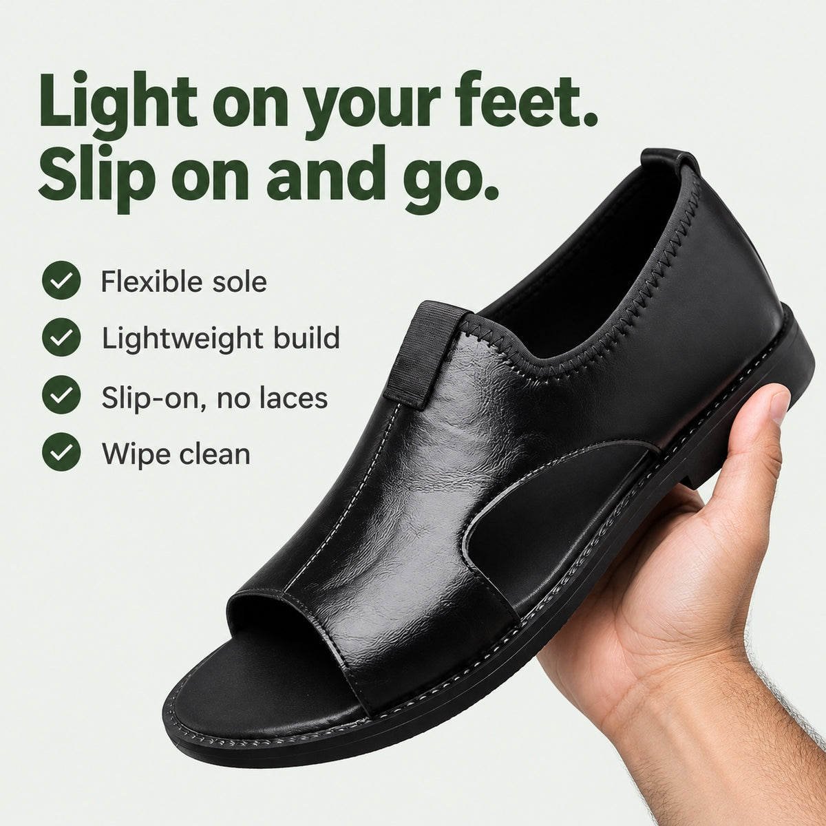Nicholas – Men's Comfortable Sandals, key benefits