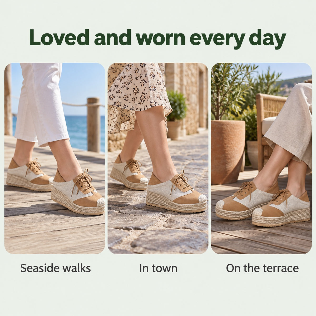 Opal – Women's Plantar Fasciitis Sneakers, worn every day