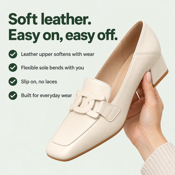 Pamela – Women's Orthopedic Loafers, key benefits