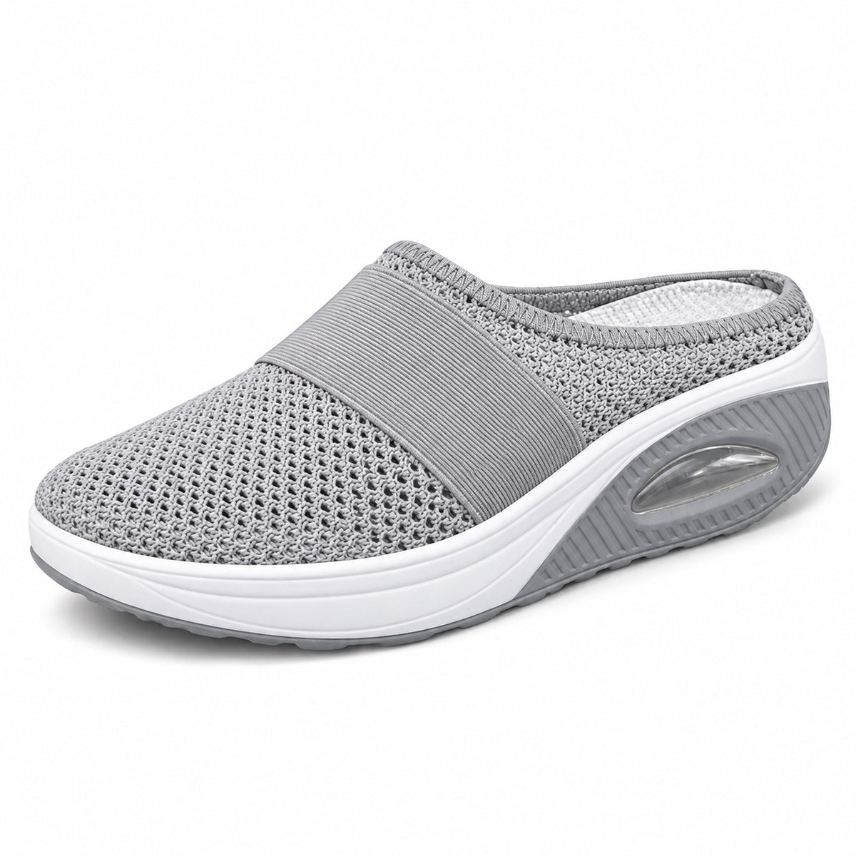 Paula – Women's Arch Support Shoes in Light Gray