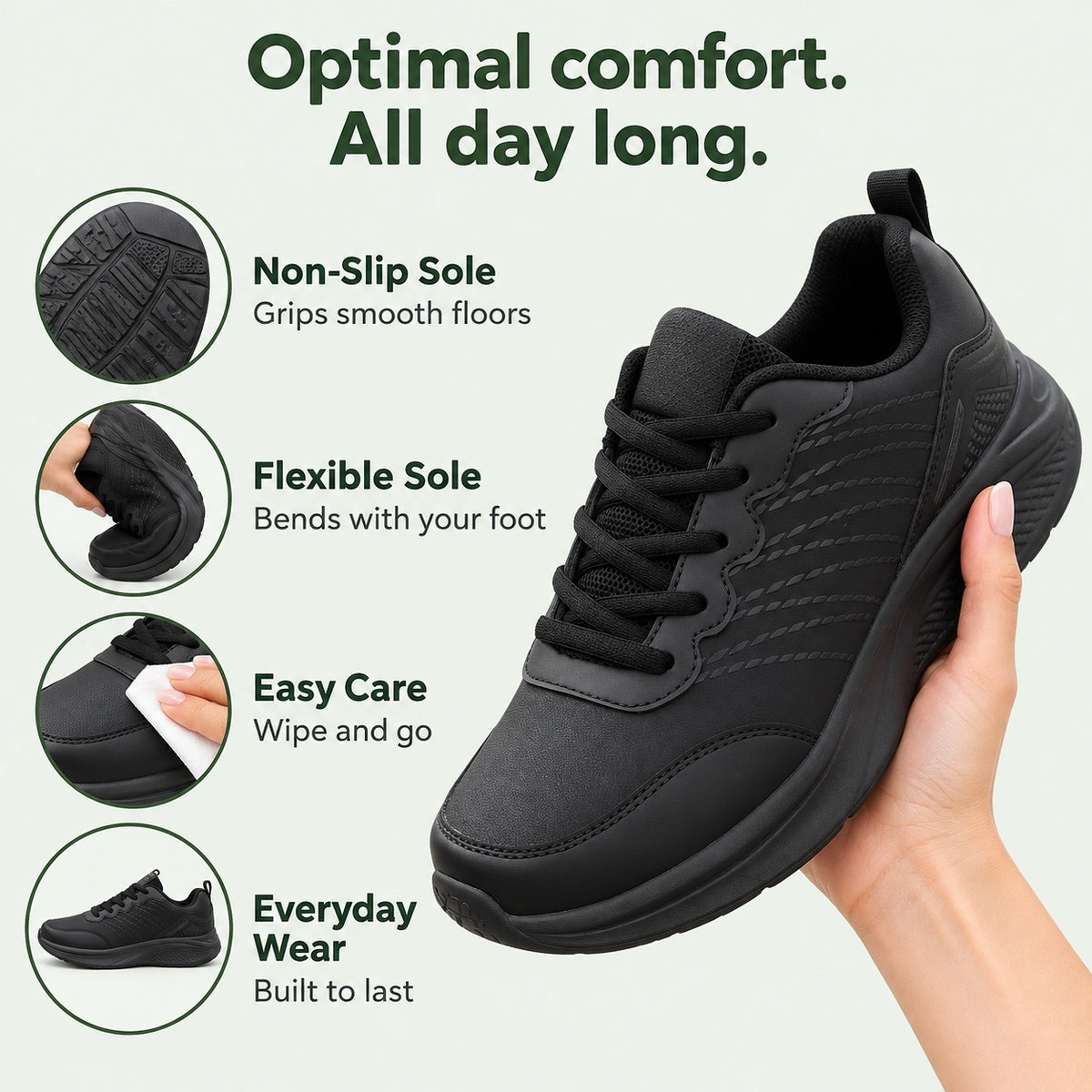 Payne – Unisex Non-Slip Shoes, features