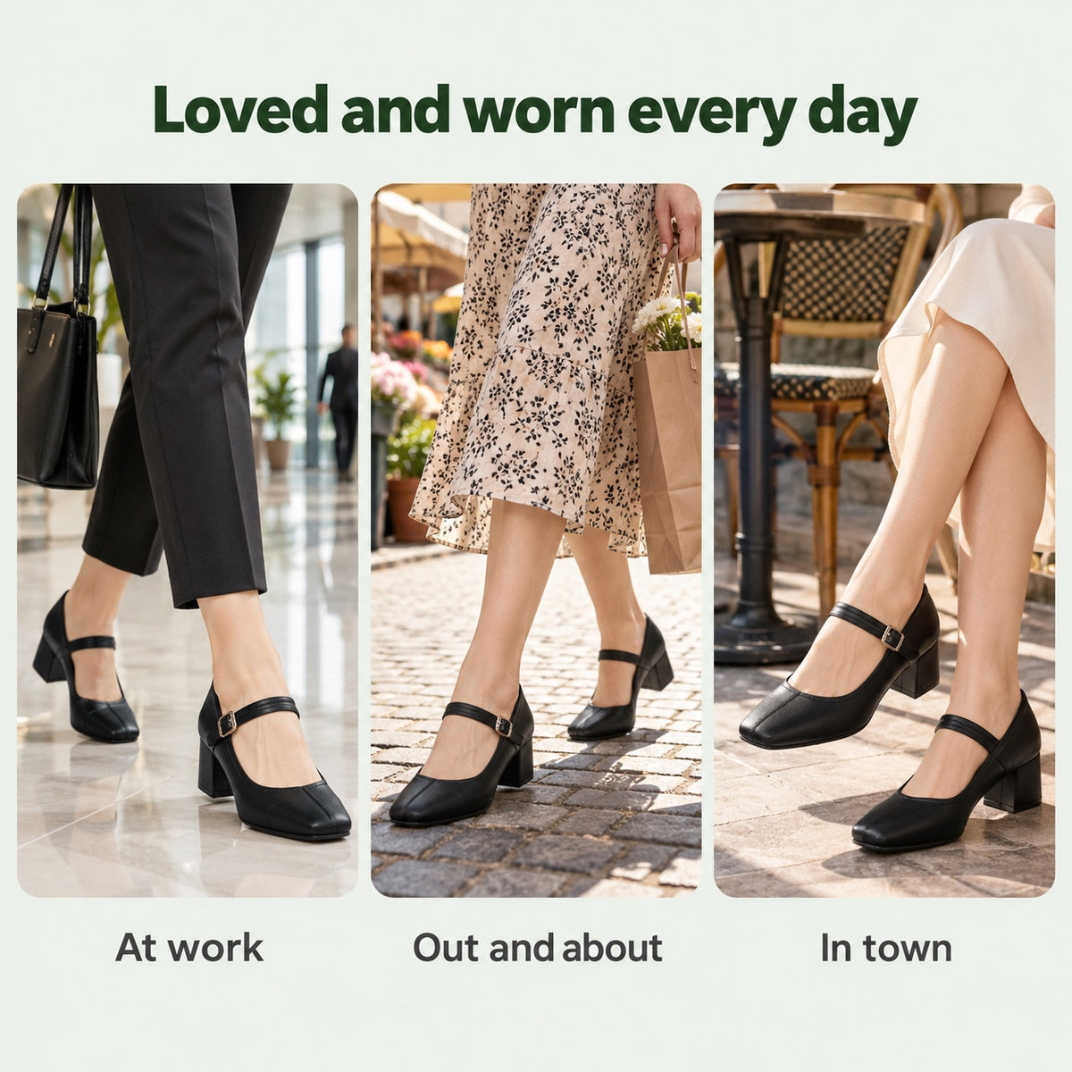 Peggy – Women's Arch Support Flats, worn every day