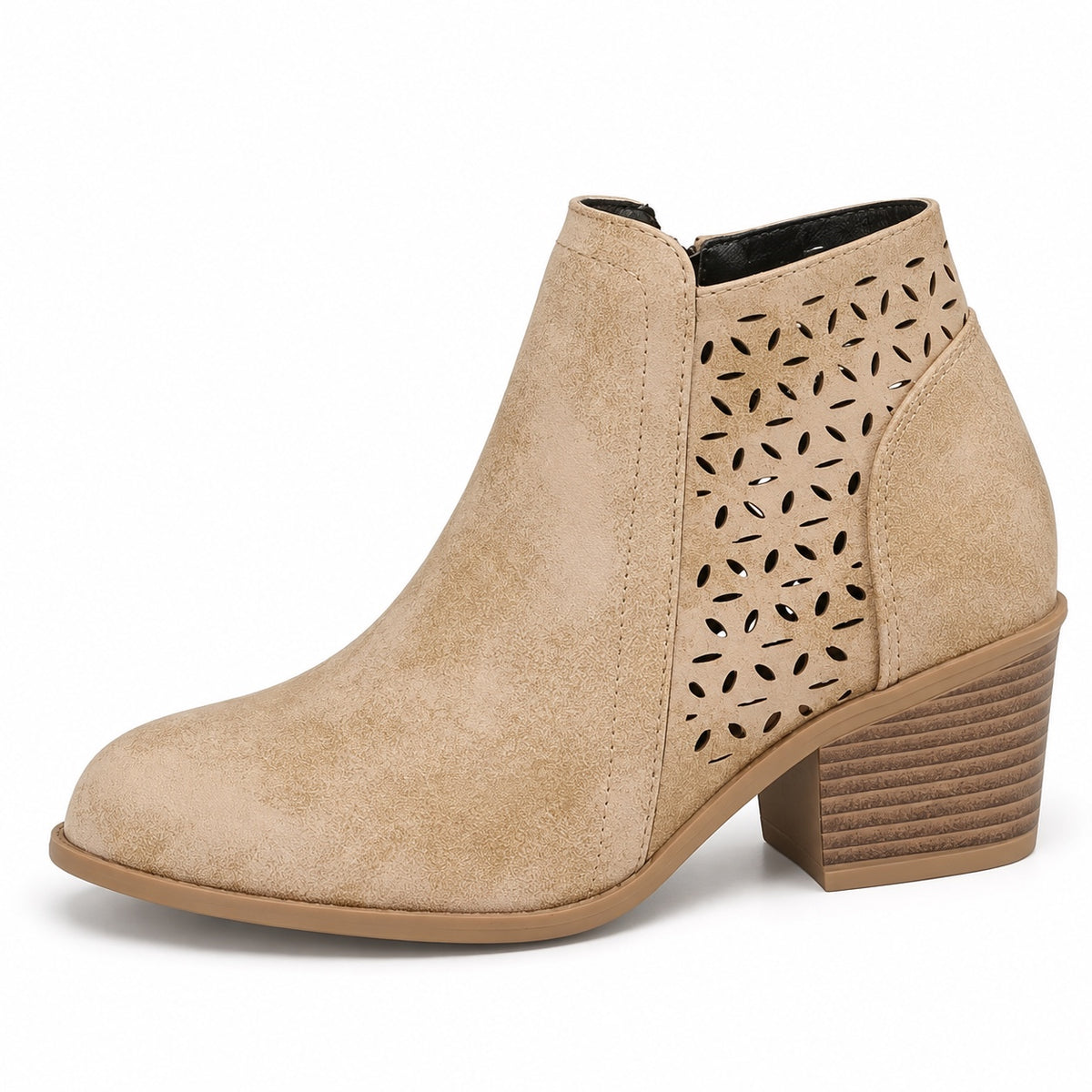 Penny – Women's Comfort Boots in Beige