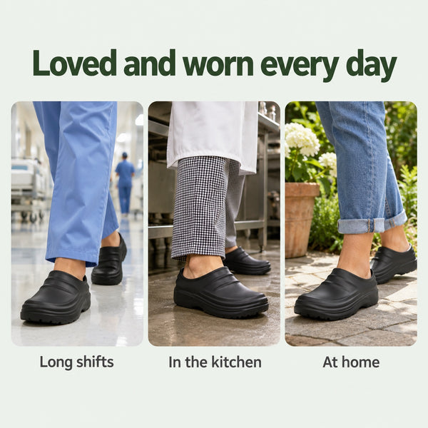 Powers – Unisex Nursing Shoes, worn every day