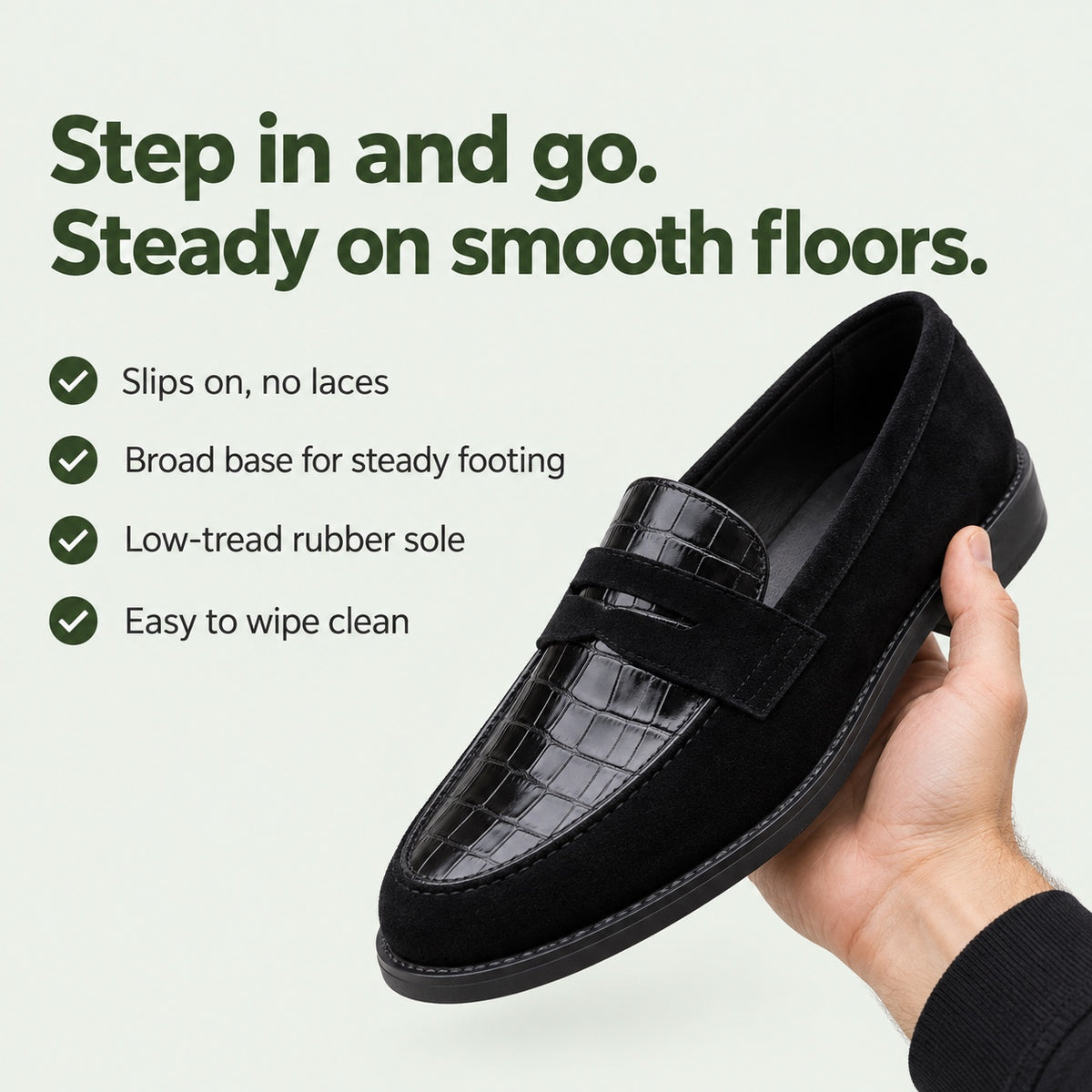 Quinn – Unisex Orthopedic Loafers, key benefits