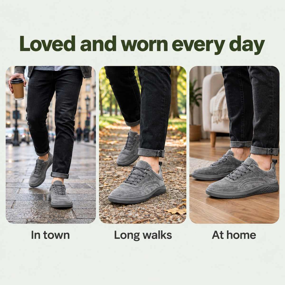 Ralph – Men's Walking Sneakers, worn every day