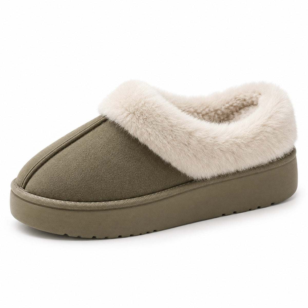 Ramona – Women's Comfort Slippers in Khaki