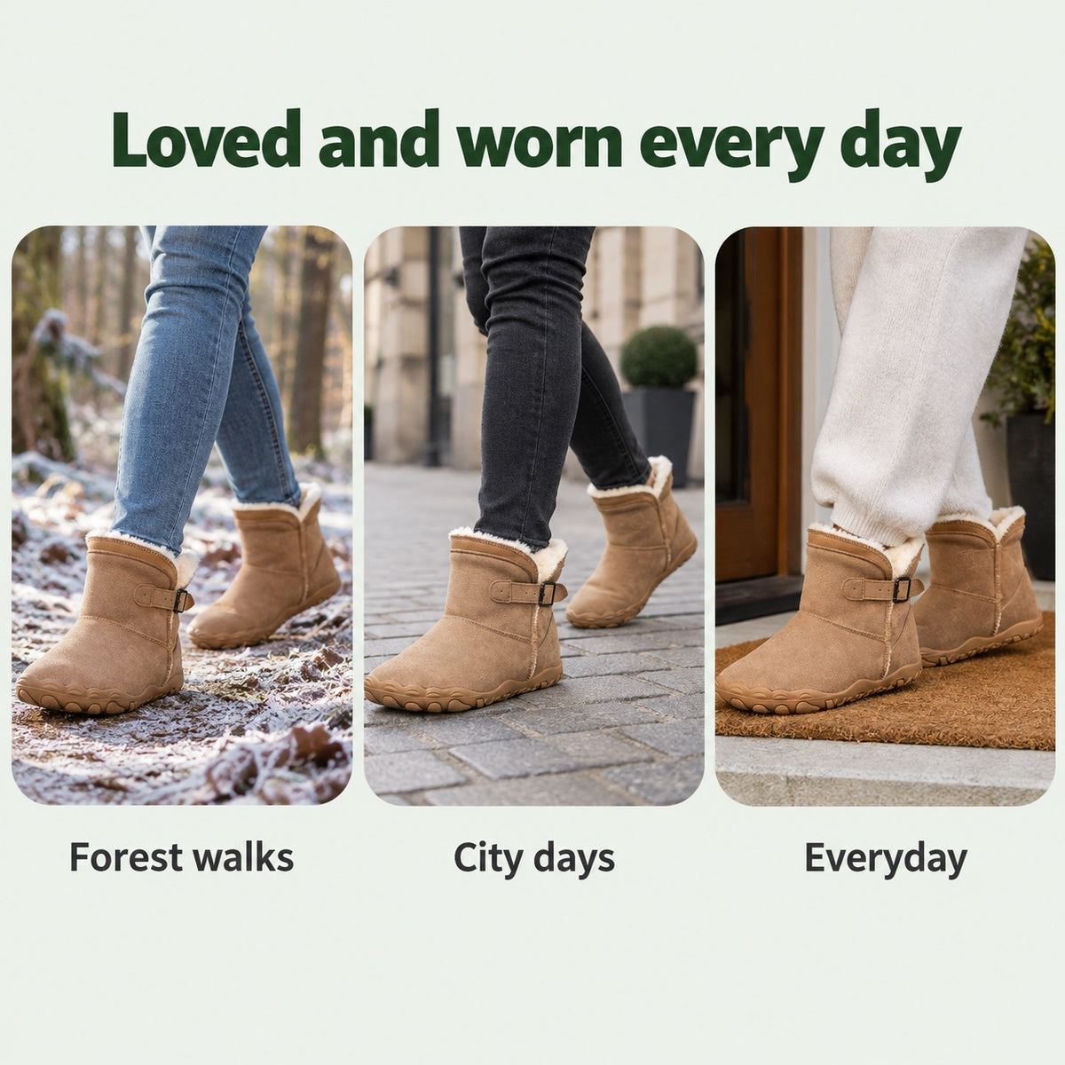 Remy – Unisex Comfort Boots, worn every day