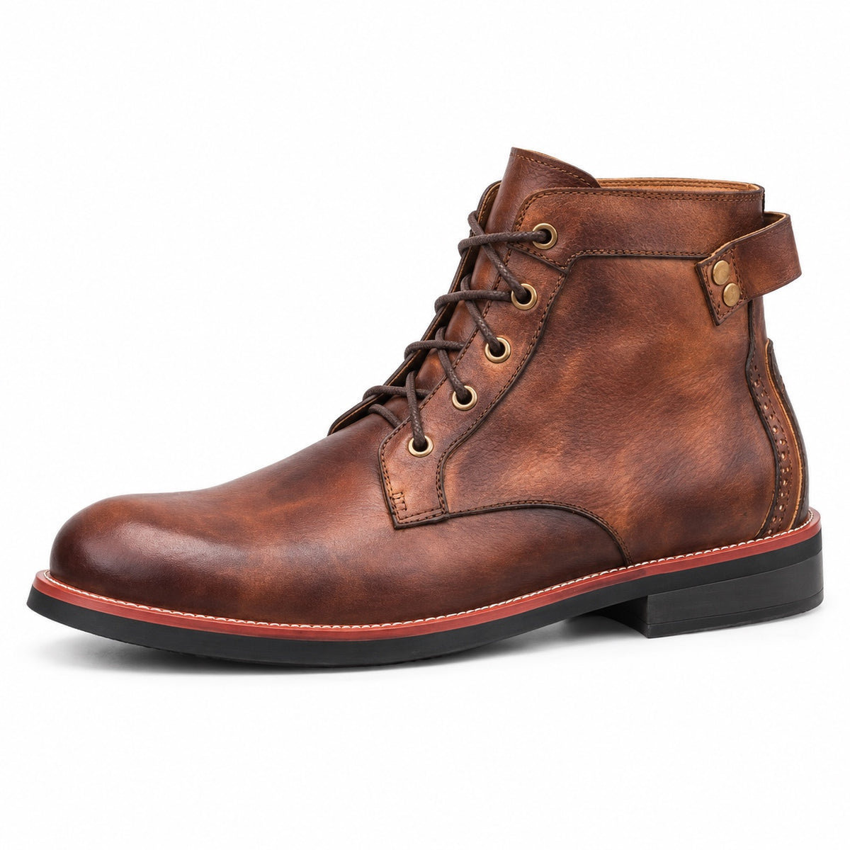 Rickey – Men's Comfort Boots in Brown
