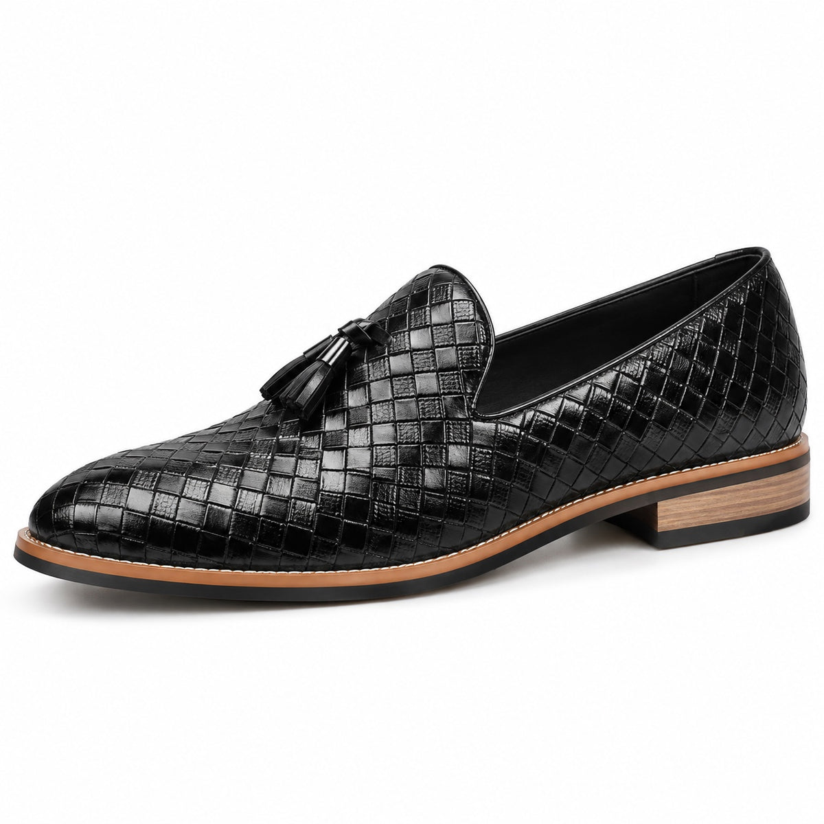Ricky – Men's Slip-On Loafers in Black