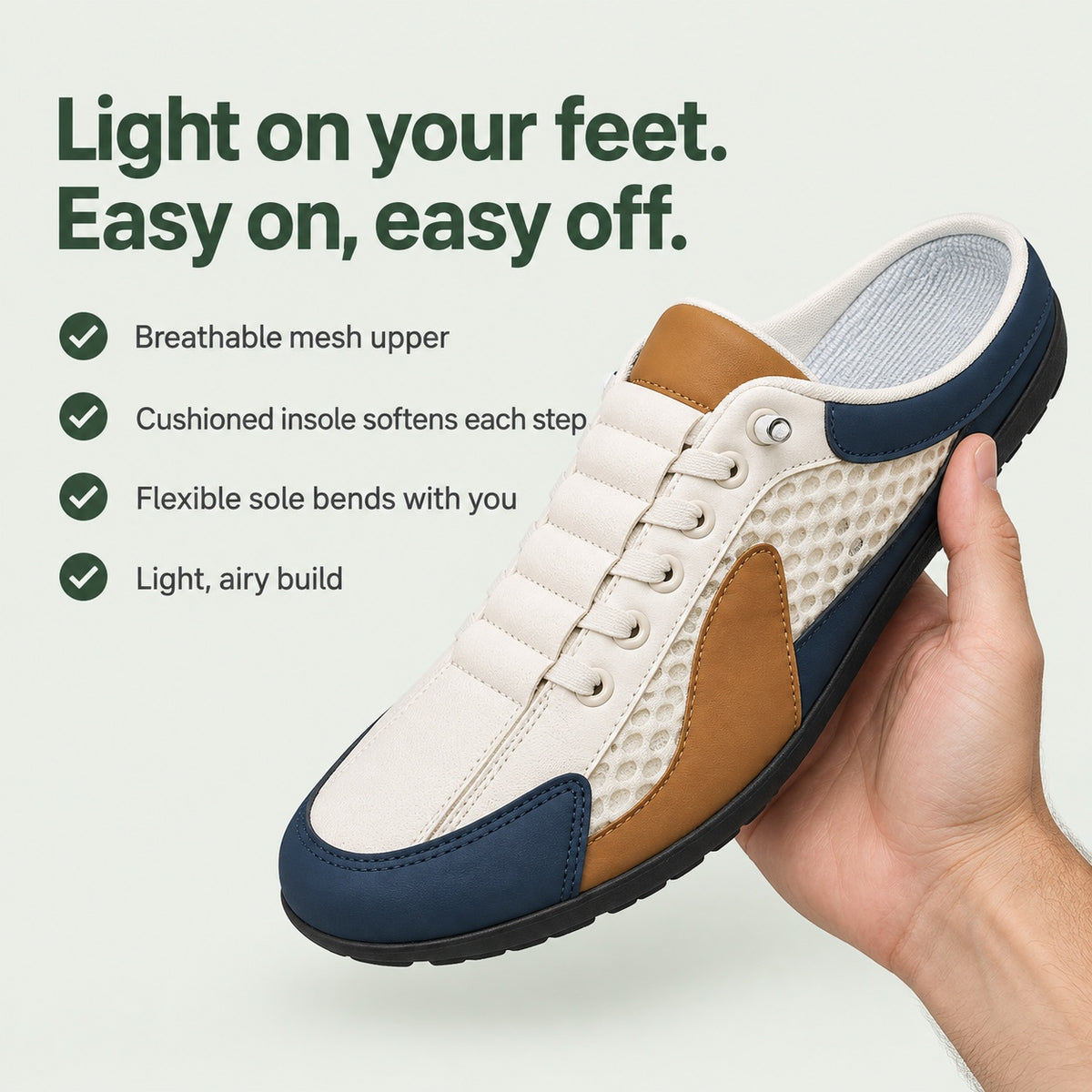 Robinson – Unisex Slip-On Sneakers, key benefits