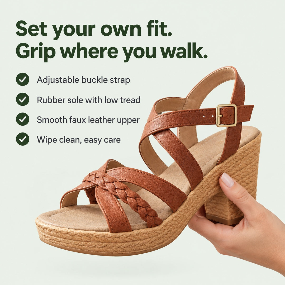 Rogers – Unisex Comfortable Sandals, key benefits
