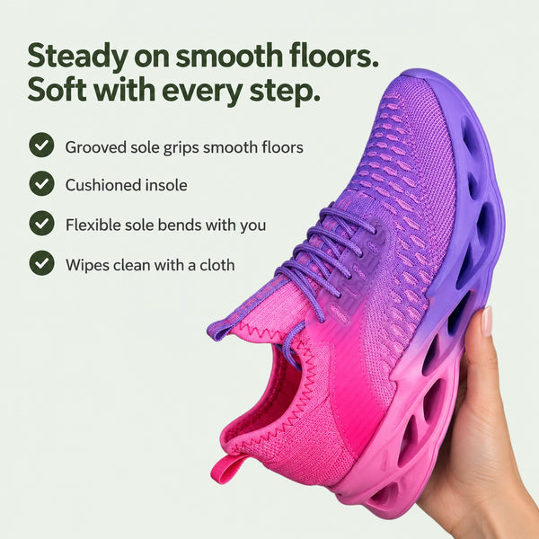 Rosalie – Women's Non-Slip Sneakers, key benefits