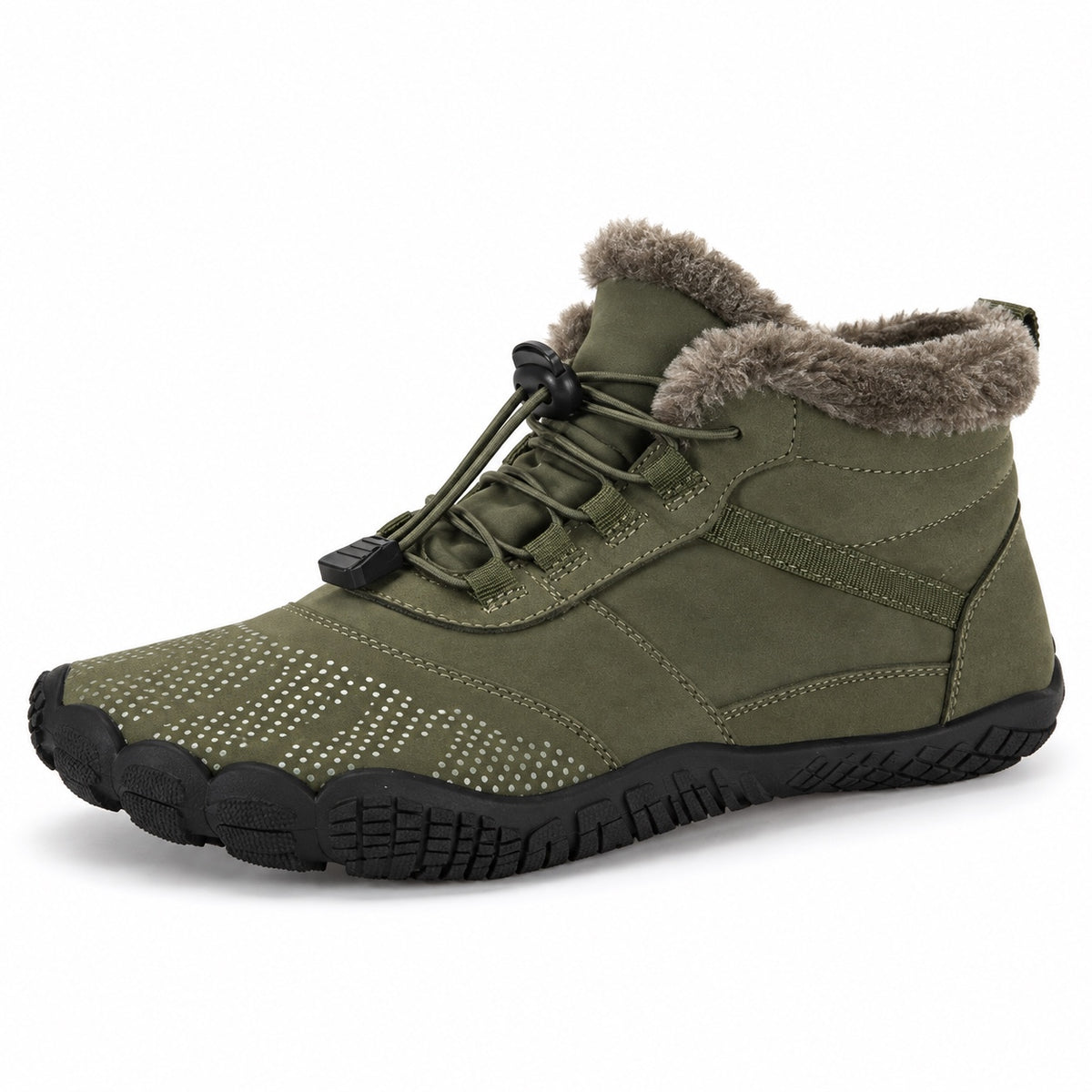 Rowe – Unisex Comfort Boots in Army Green