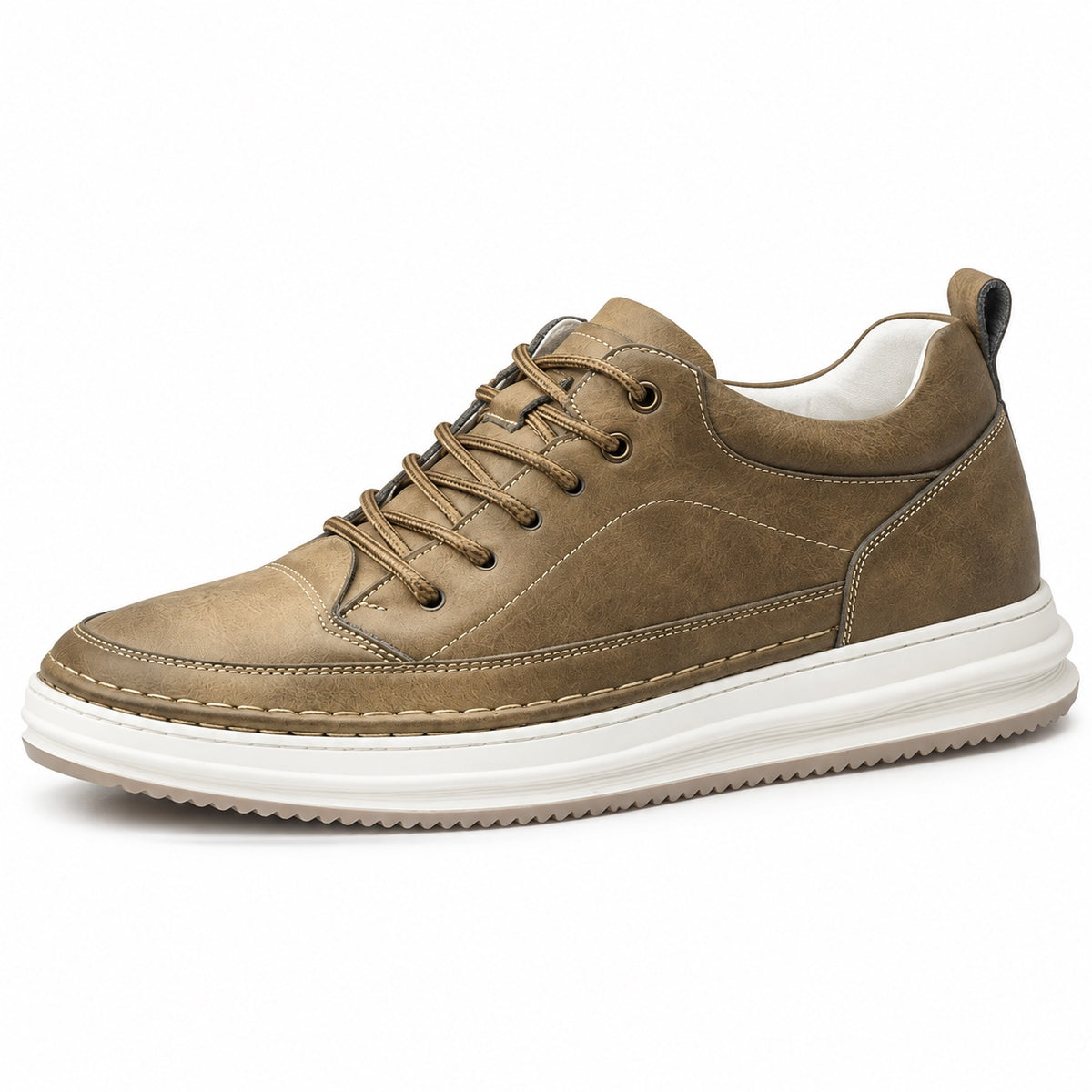 Rudolph – Men's Walking Sneakers in Khaki