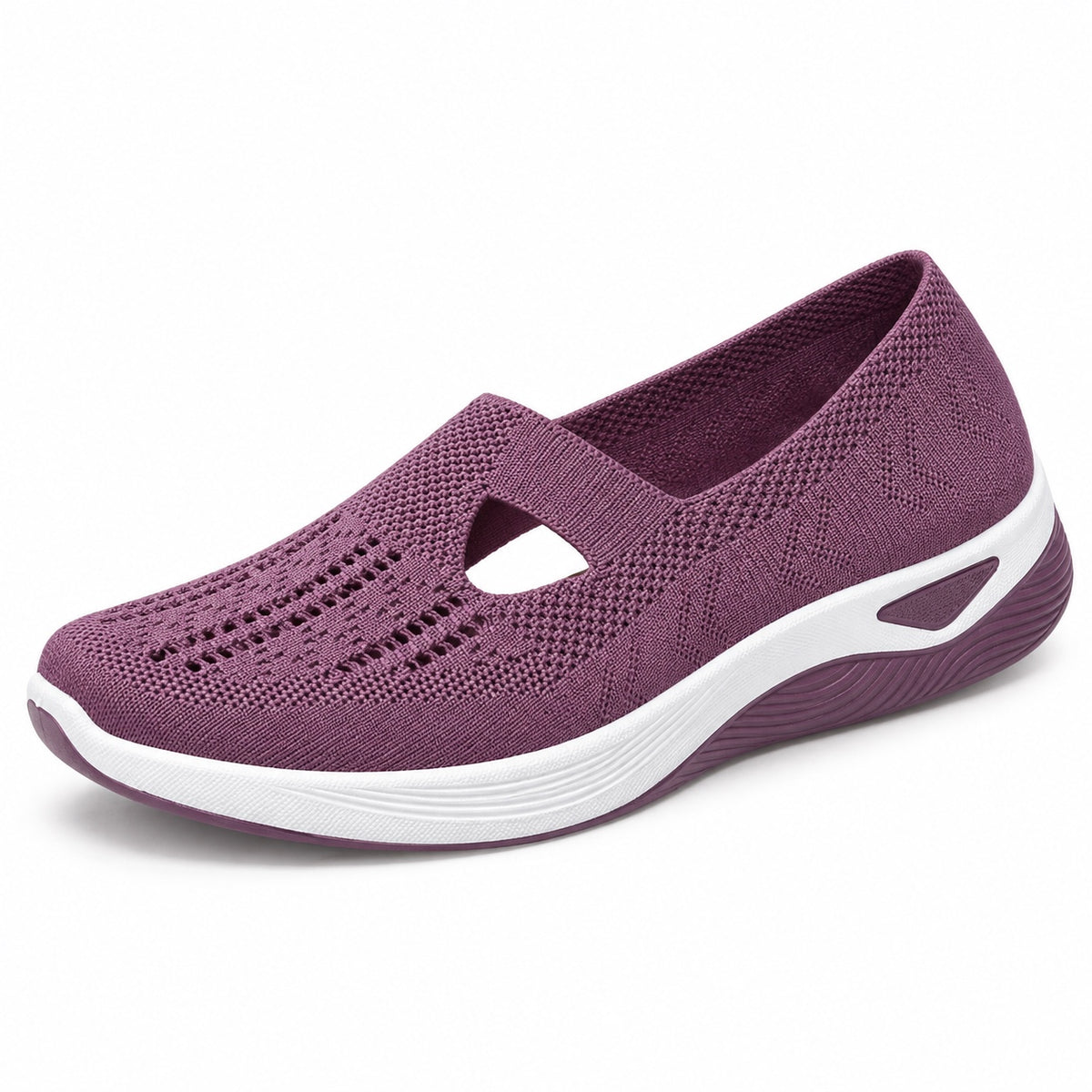 Rylan – Unisex Slip-On Shoes in Purple