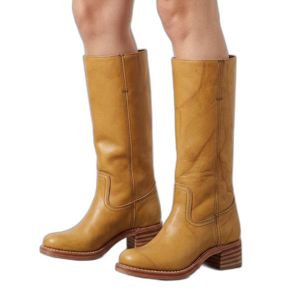Hardy – Unisex Wide Calf Boots with a Stretch Shaft