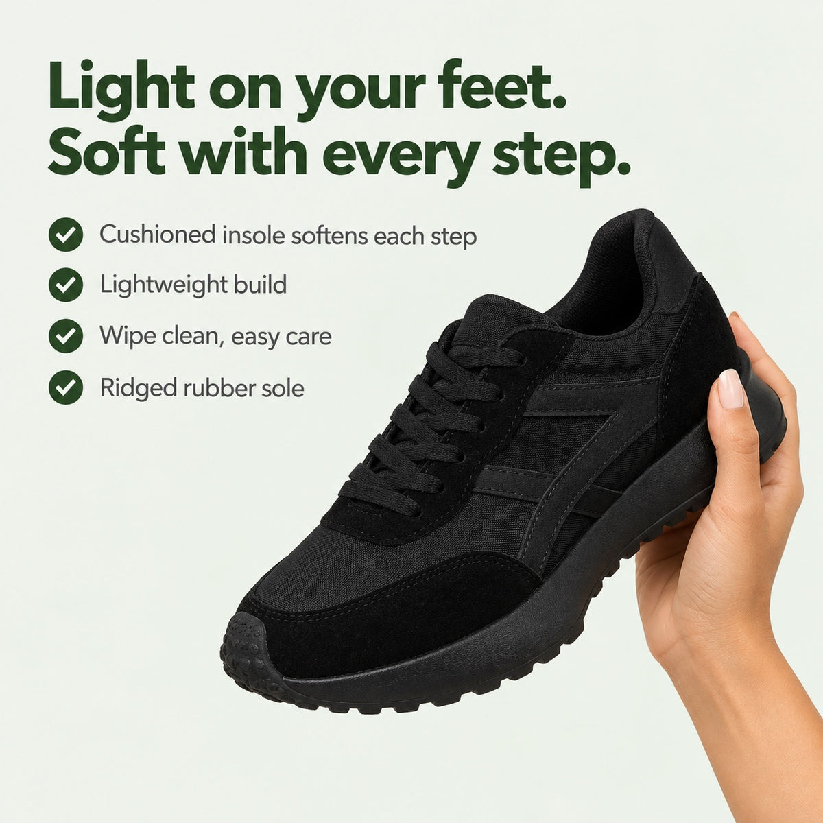 Sandra – Women's Comfort Sneakers, key benefits