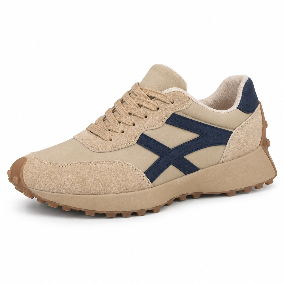 Sandra – Women's Comfort Sneakers in Beige