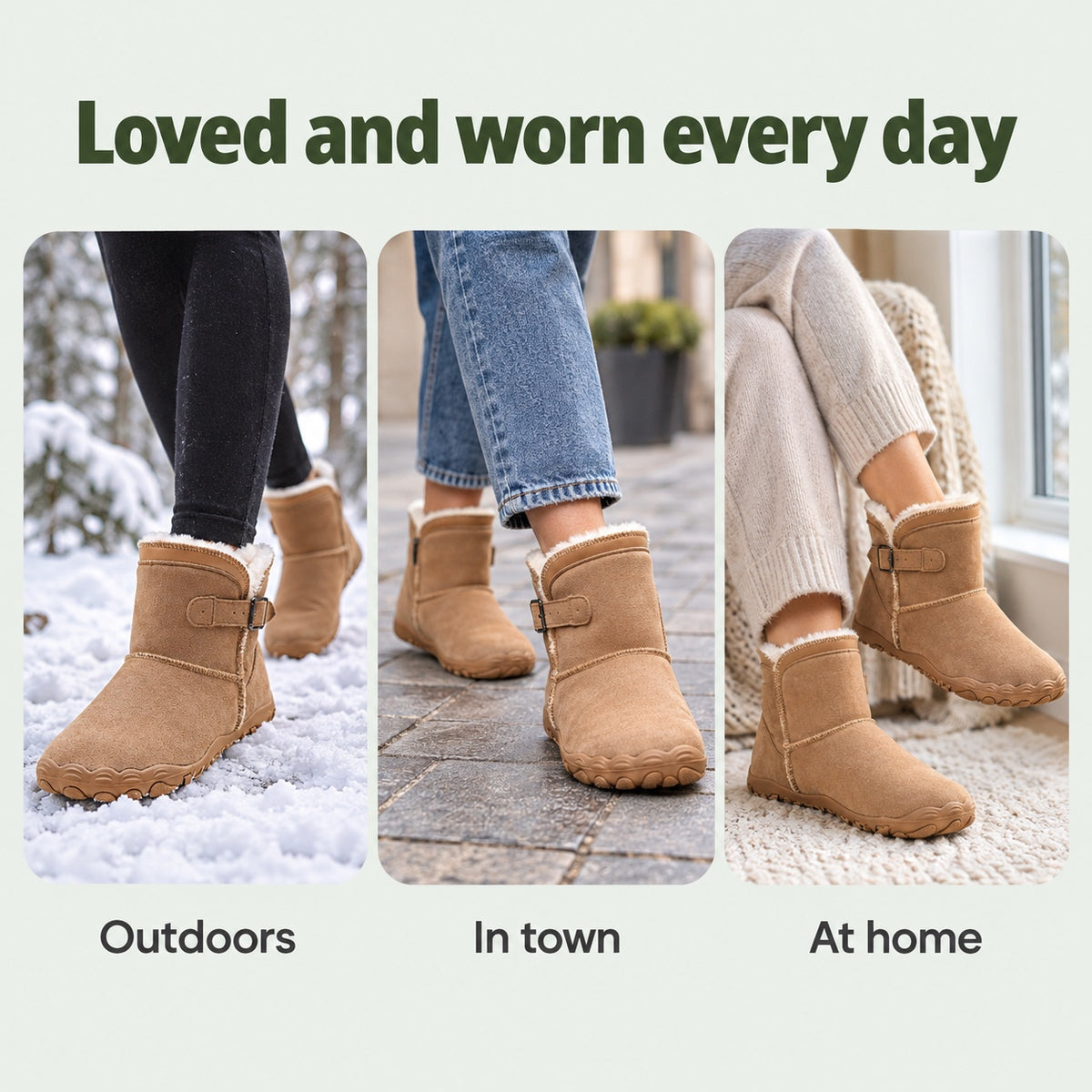 Saunders – Unisex Comfort Boots, worn every day