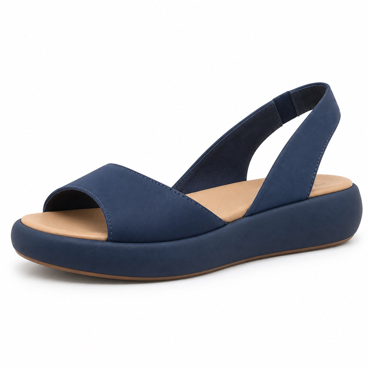 Shari – Women's Wide Toe Box Sandals in Blue