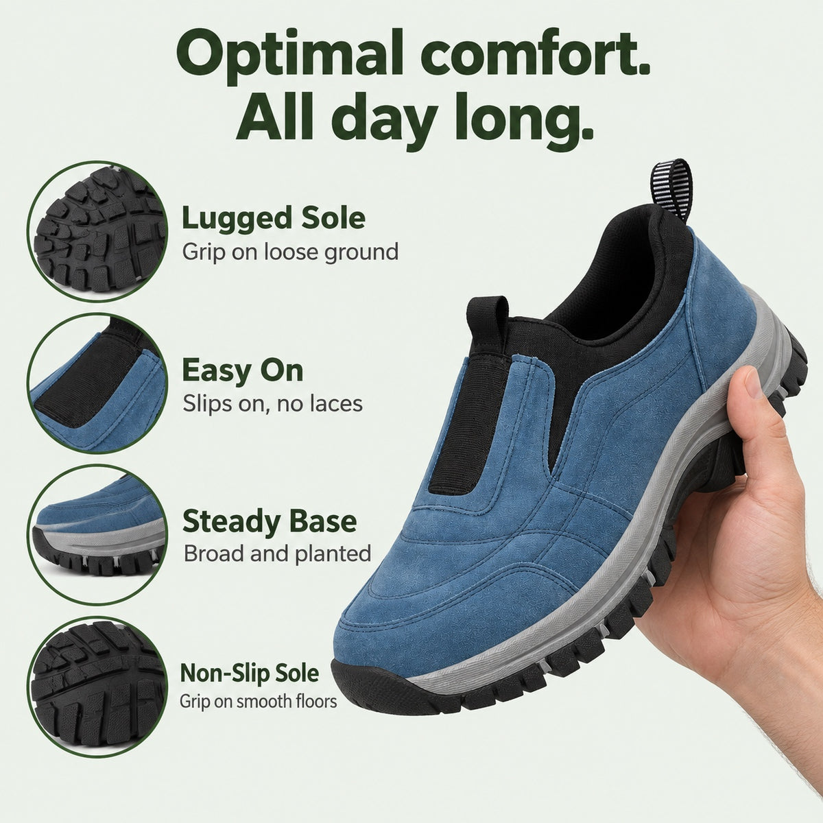 Shea – Unisex Orthopedic Shoes, features