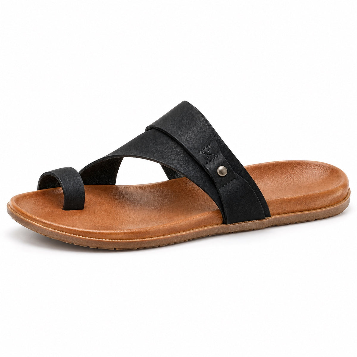 Sherrie – Women's Wide Toe Box Sandals in Black
