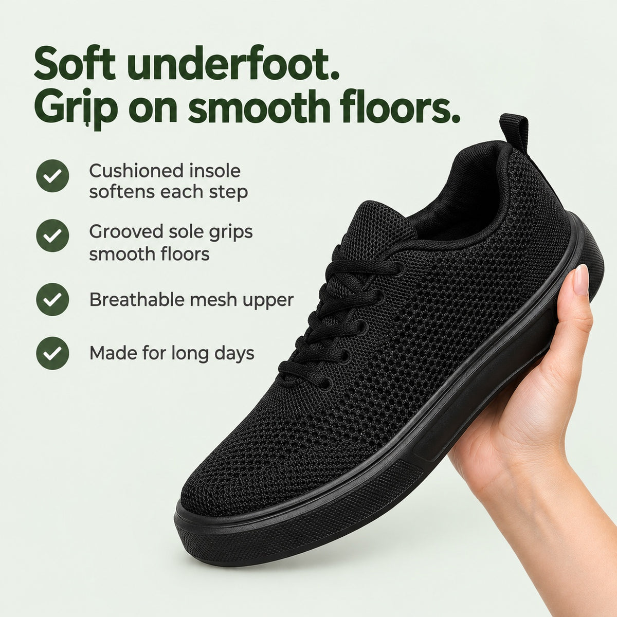 Sterling – Unisex Nursing Shoes, key benefits