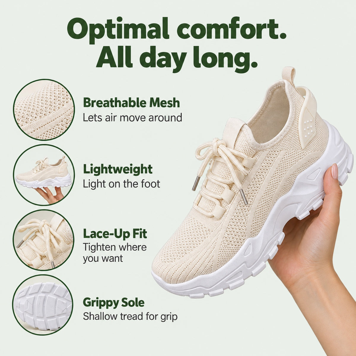 Susie – Women's Nursing Sneakers, features