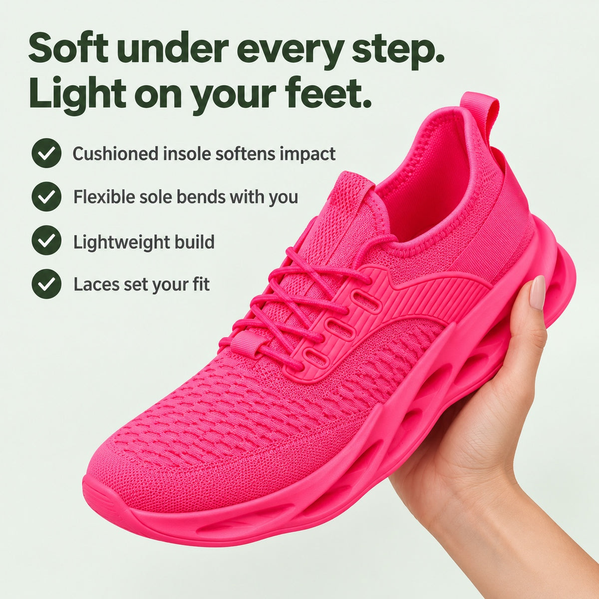 Tatum – Unisex Orthopedic Sneakers, key benefits
