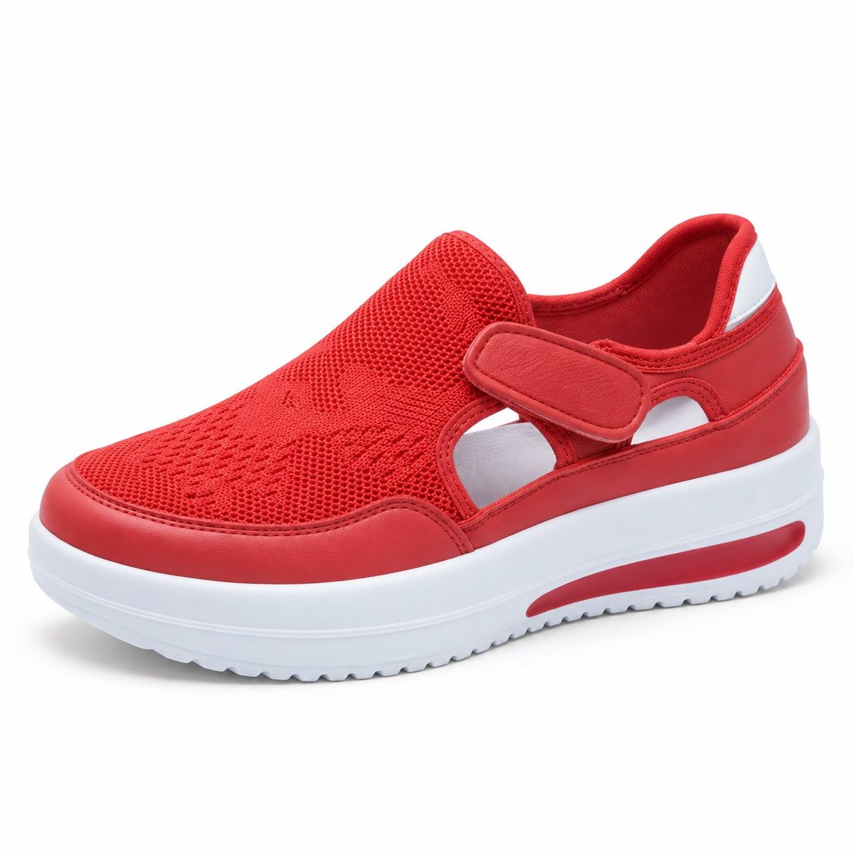 Teresa – Women's Arch Support Sneakers in Red