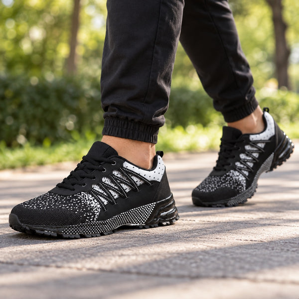 Theodore – Men's Arch Support Sneakers, worn on a walk