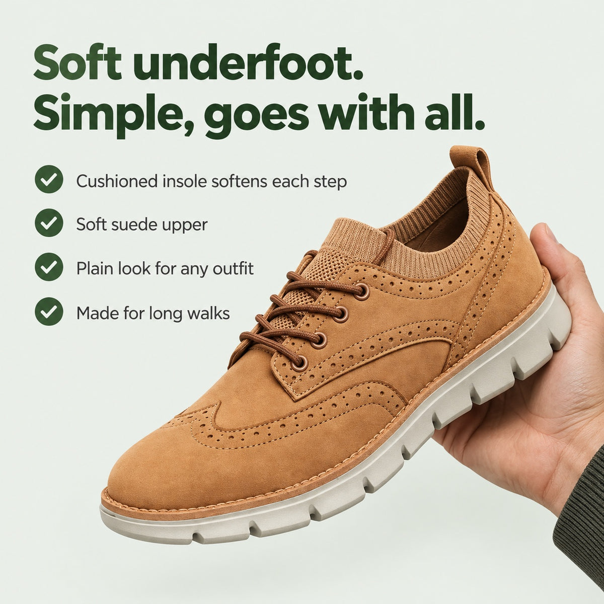 Todd – Men's Walking Sneakers, key benefits