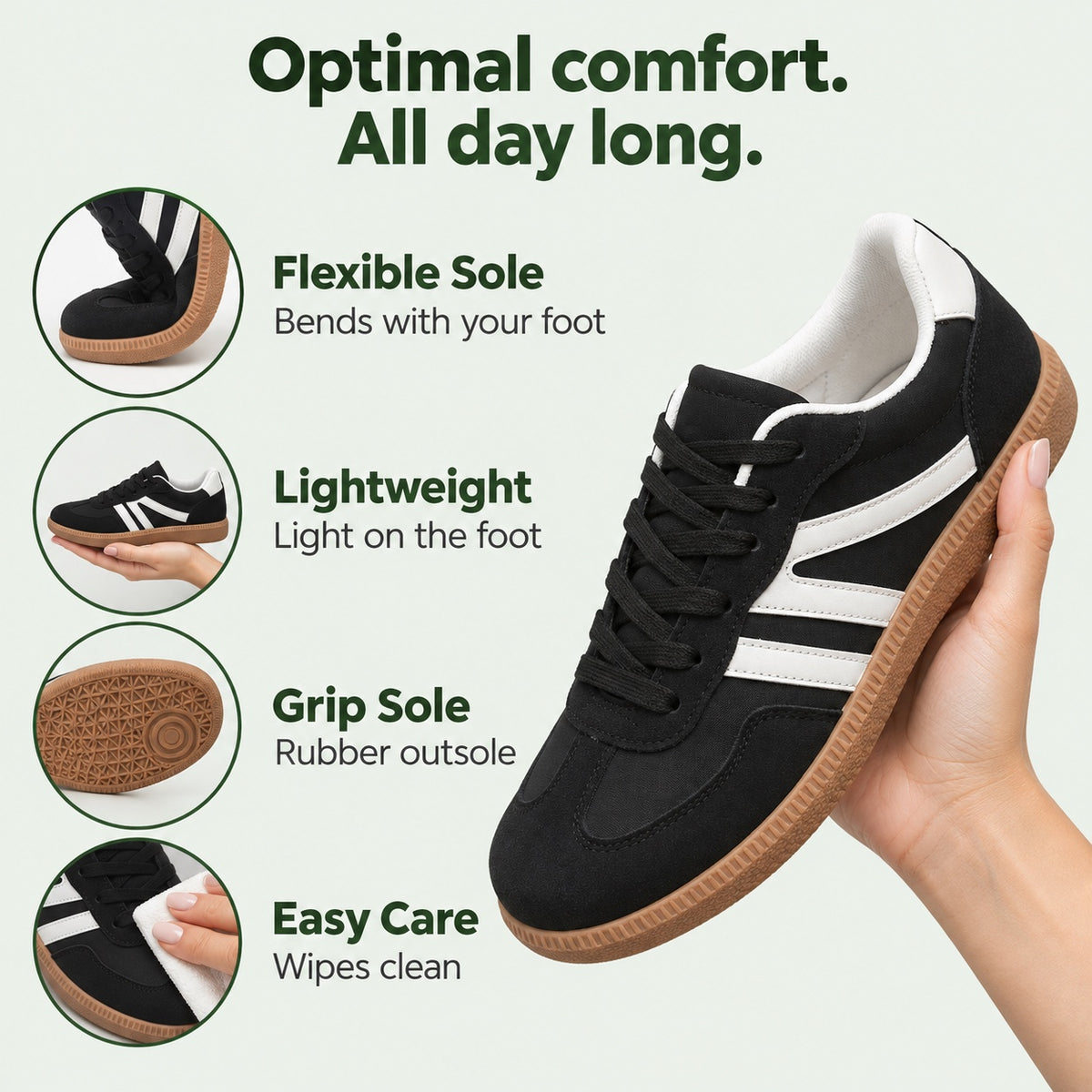 Toni – Women's Slip-On Sneakers, features