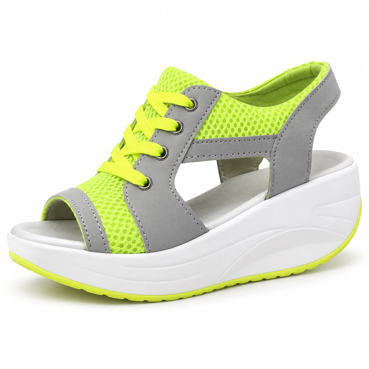 Turner – Unisex Wide Toe Box Sandals in Green