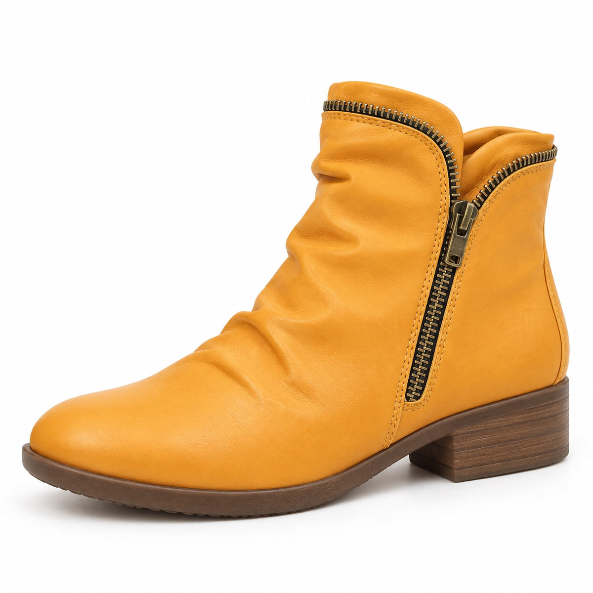 Vanessa – Women's Comfort Boots in Yellow