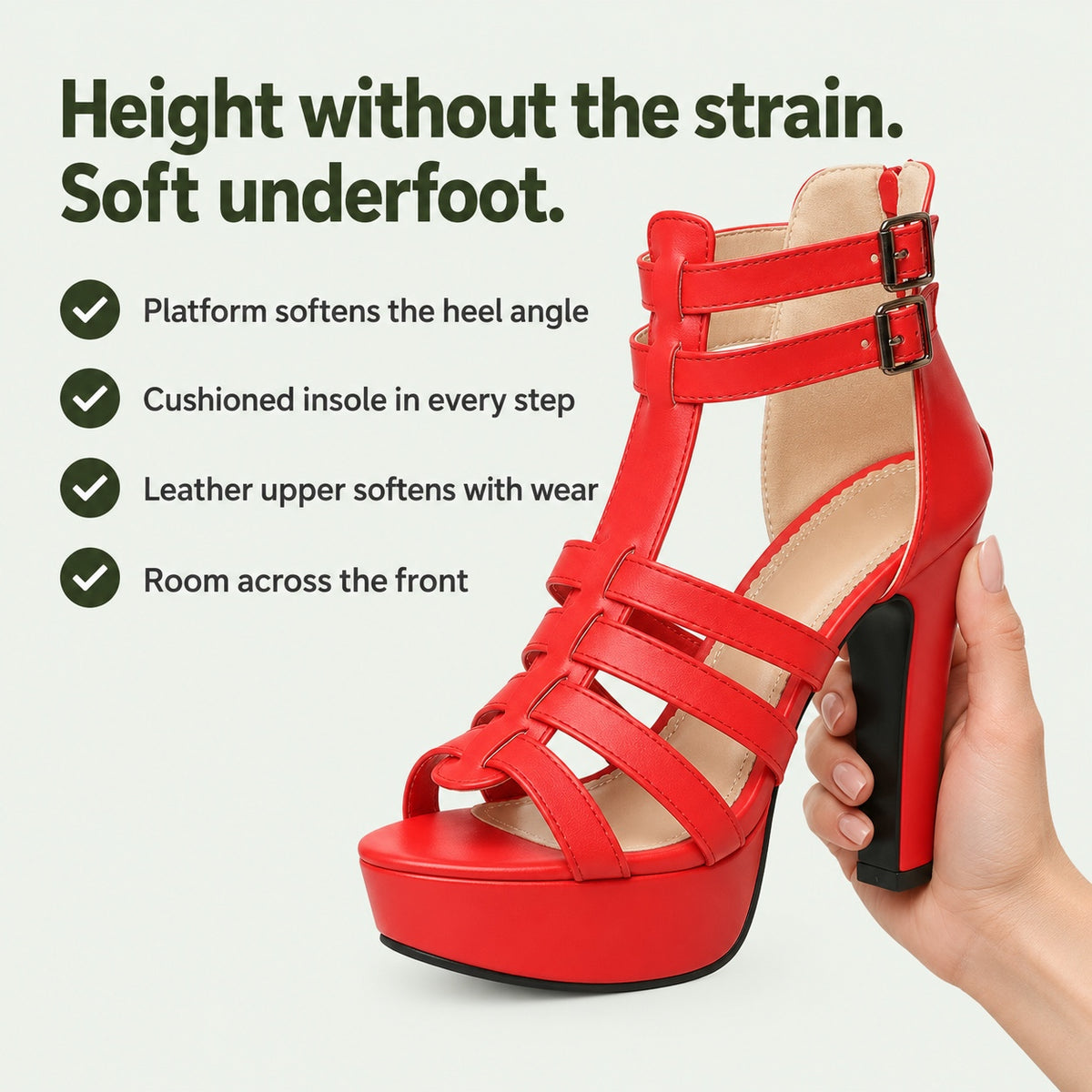 Veronica – Women's Wide Toe Box Sandals, key benefits