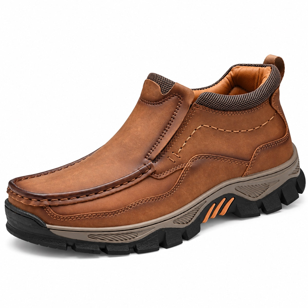 Vincent – Men's Comfort Boots in Brown