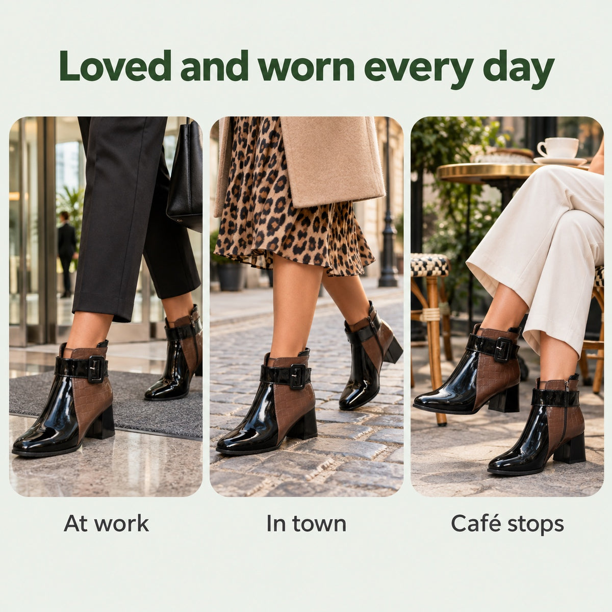 Viola – Women's Comfort Boots, worn every day
