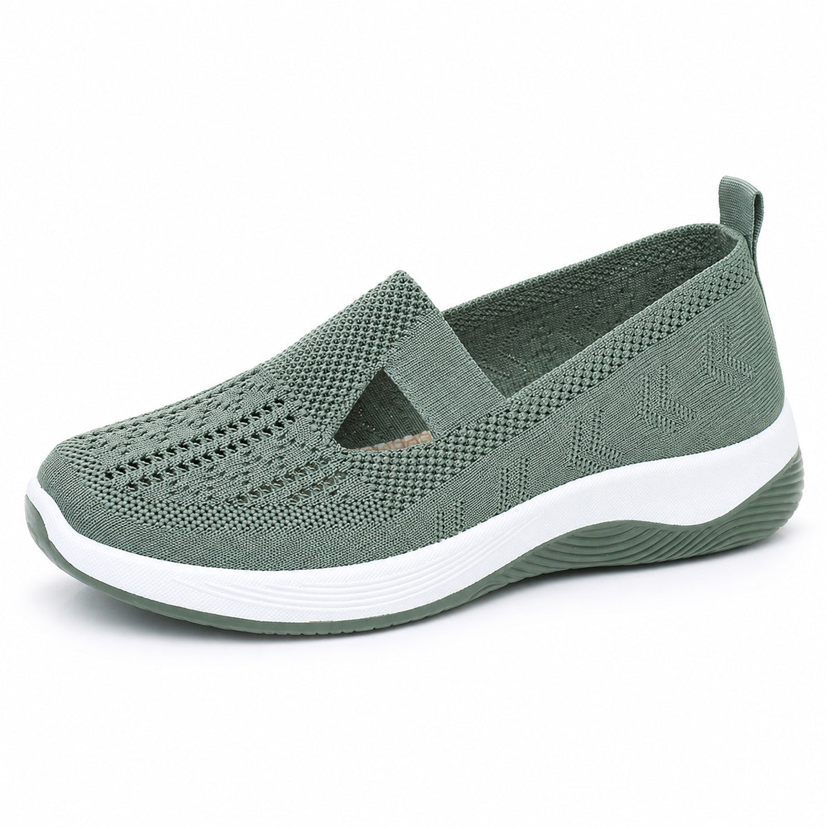 Walsh – Unisex Slip-On Shoes in Green
