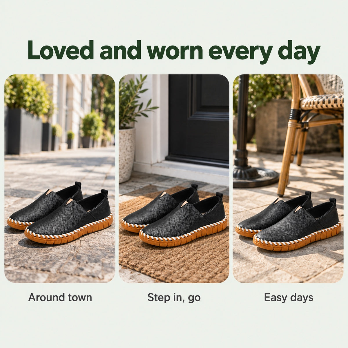 Wells – Unisex Slip-On Loafers, worn every day