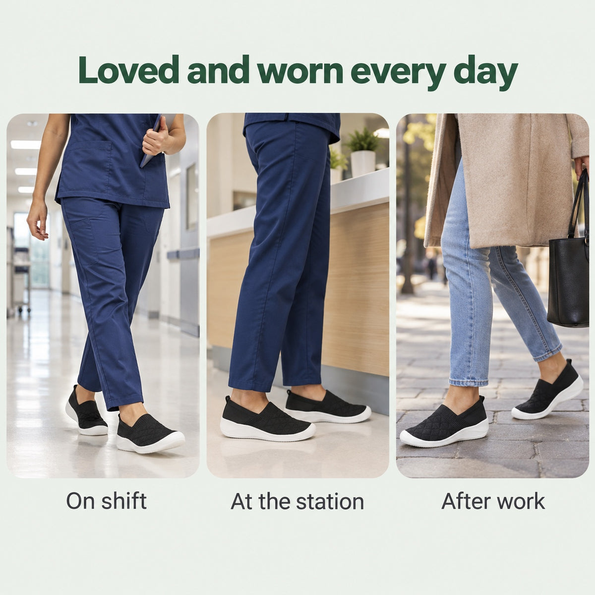 Wendy – Women's Nursing Loafers, worn every day