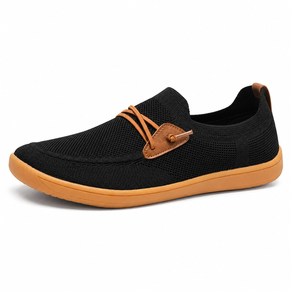 Wise – Unisex Barefoot Loafers in Black