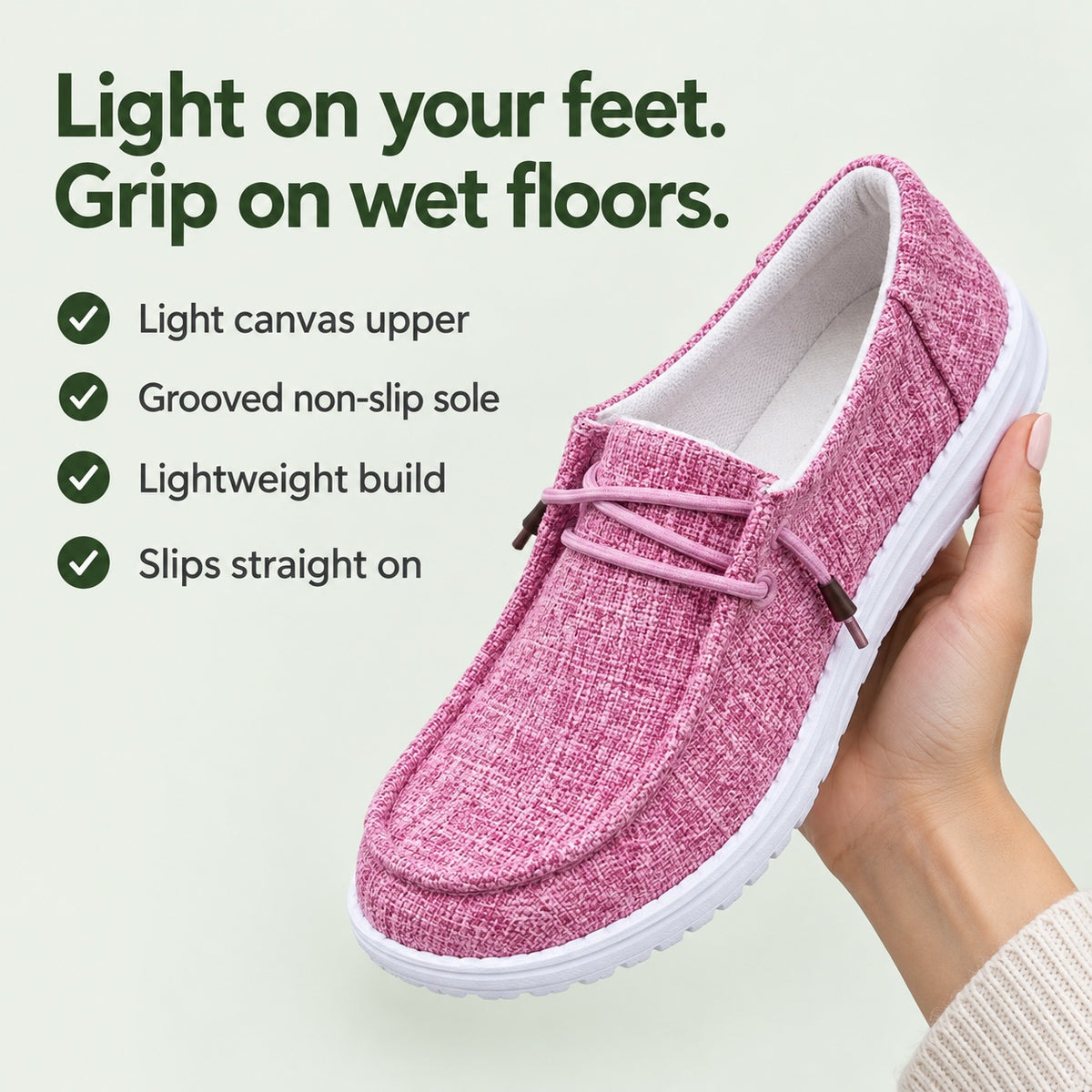 Yvonne – Women's Non-Slip Shoes, key benefits