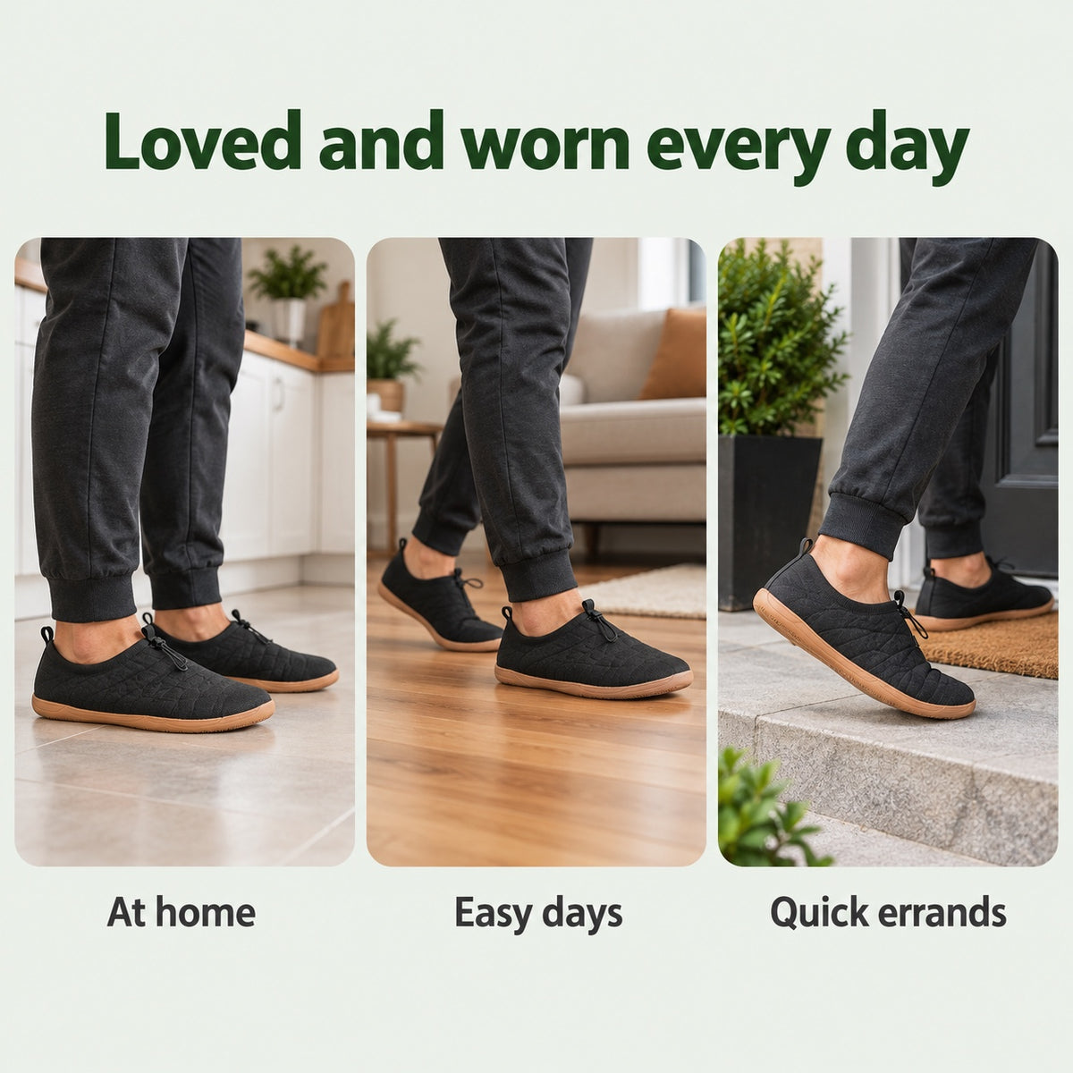 Zachary – Men's Barefoot Sneakers, worn every day