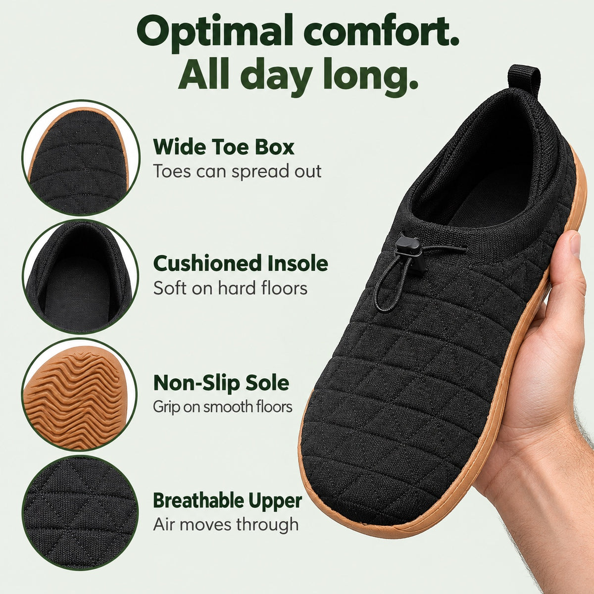 Zachary – Men's Barefoot Sneakers, features