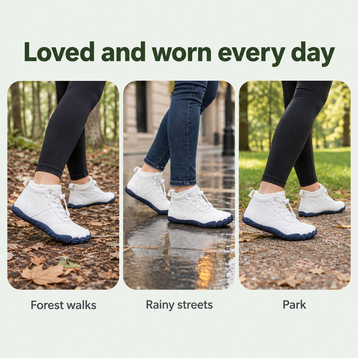 Agnes – Women's Wide Toe Box Shoes, worn every day